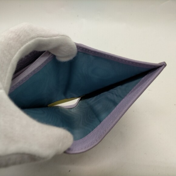 No Tariff Gucci Wallet Purple Leather #195437G15 - Picture 7 of 8